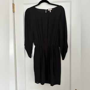 Joie sheer black dress, size S